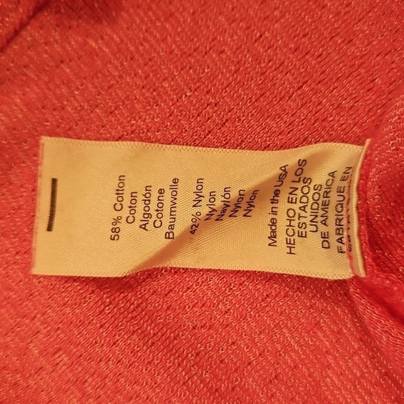 💕MICHAEL STARS💕 Fallon Shine Tee ~ Fandango Pink One Size NWOT - Picture 13 of 14